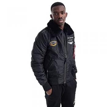 Alpha Industries Injector III Air Force Bomber Jacket - Black