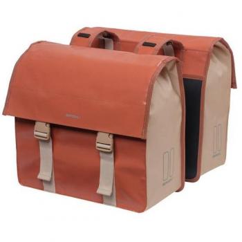 Alforjas dobles Basil Urban Load 48/53L Rojo/Rosa