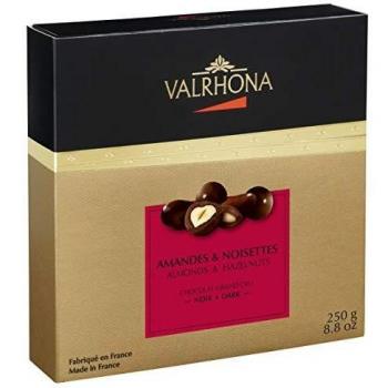 Valrhona - Amandes & Noisettes - Grand Cru Chocolat Noir - 250g