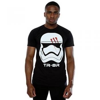 Star Wars hombre The Force Awakens Stormtrooper Finn Traitor Camiseta XX-Large Negro