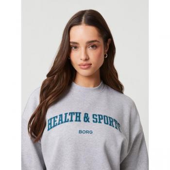 Björn Borg Studio Oversized Crew Grey, Large
