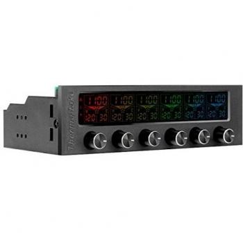 Thermaltake Commander F6 - Ventilador para Caja de Ordenador, Color Negro