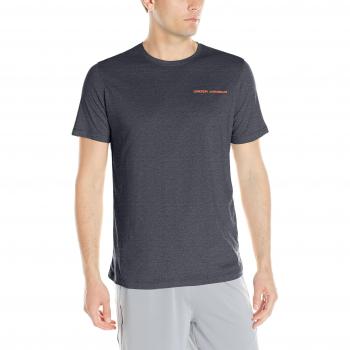 Under Armour Charged Cotton SS T Camiseta, Men, Negro