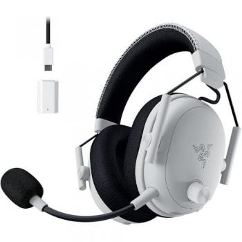 Razer BlackShark V3 Pro Wireless & Wired Gaming Headset with Active Noise Cancellation and Spatial Audio - White