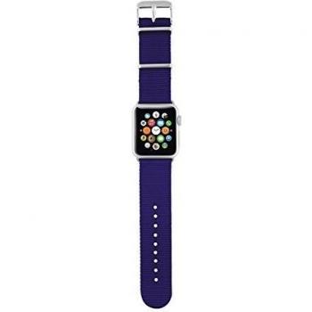 Trust Urban - Correa de nylon para Apple Watch, 38 mm, color azul