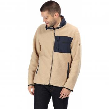 Regatta Cayo High Pile Borg - Forro polar con cremallera completa para hombre