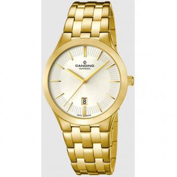 Reloj Candino para Mujer C4545 Couple de Acero Plateado