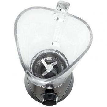 AEG SB5700BK - Licuadora profesional, motor 1 PS-Power, 20.000 rpm, jarra de cristal de 1,5 l, cuchillas de acero fino TruFlow, retroiluminación LED, negro y marrón