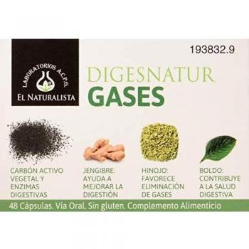 El Naturalista Digesnatur Gases 48 Capsulas 1 unidad 200 g