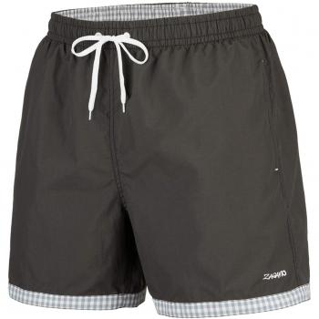 Zagano Adam Lipski - Bañador - Cuadros - para Hombre Gris Oscuro XL