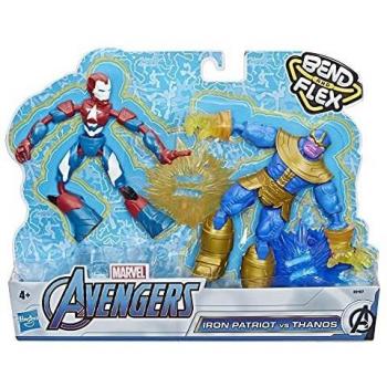 Avengers Bend and Flex Duo-Pack: Iron Patriot vs Thanos