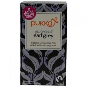 Pukka Herbal Ayurveda Organic Gorgeous Earl Grey Tea 20bags