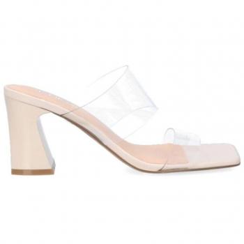 Sandalia ETIKA 93301 beige - Sandalias de Mujer ETIKA ZUECO VINILO 93301 BEIG, color beige, material vinilo, diseño cómodo y moderno, ideal para uso diario