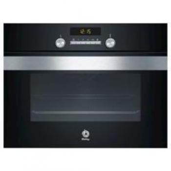 Horno Eléctrico Integrado Balay 3HB458NC, Medio, 50-275°C, Negro y Acero Inoxidable con Botones Giratorios