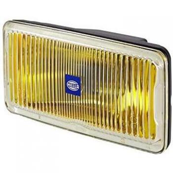 Faro Antiniebla HELLA Comet 550 Halógeno H3 12V Rectangular Amarillo con Cristal Transparente - 1ND 005 700-421 Izquierdo/Derecho