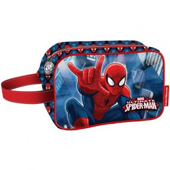Karactermania Spider Bolsa de aseo, 21 cm, Azul