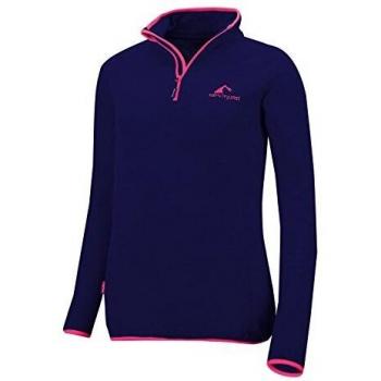 Westfjord Mujer Jersey de Polar Hekla, Color Azul Marino/Magenta Talla S