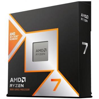 AMD Ryzen 7 9800X3D Gaming Processor - 5.2GHz, 8-Core, 16-Thread, 104MB Game Cache, Socket AM5