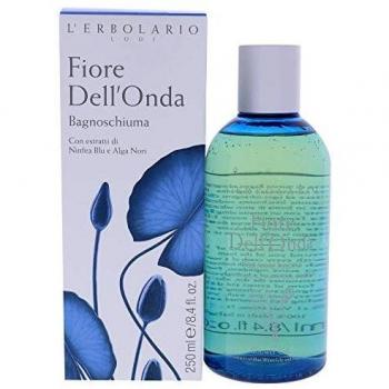 Fiore dell'Onda Shower Gel 250ml - L'Erbolario with Blue Water Lily and Nori Algae