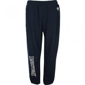 Spalding Team II Long Pantalón Corto de Entrenamiento de Baloncesto, Hombre, Azul Marino, M