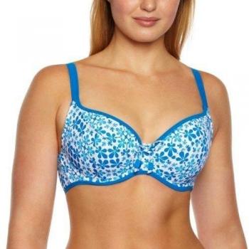 Curvy Kate - Parte superior del bikini para mujer, talla 90K, color azul
