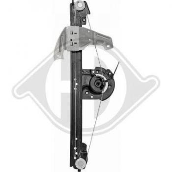 Elevalunas DIEDERICHS 4080121 - Elevador de ventana eléctrico, compatible con diversos modelos de vehículos, fabricado con materiales de alta calidad para garantizar durabilidad y rendimiento óptimo, incluye motor y mecanismo completo para instalación