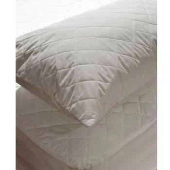 Slumber Suite Luxury Quilted Pillow Protector, White 50 x 75cm