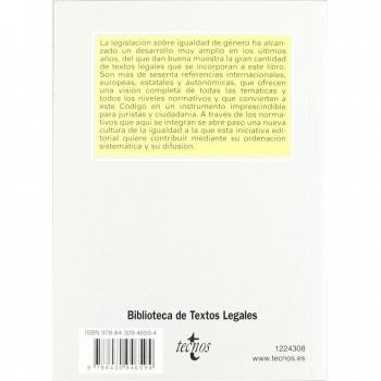 Legislación sobre igualdad de género