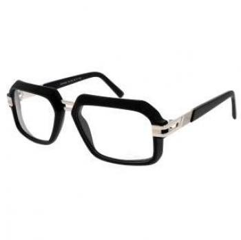 Cazal 6004 002 Men's Eyeglasses Black Mat Silver
