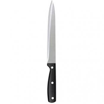 Cuchillo de Carne con Mango de ABS, Lama de 20 cm, Acero Inoxidable, Multicolor, Talla Única