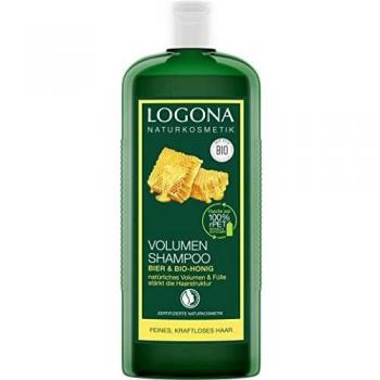 Logona Organic & Vegan Volume Shampoo with Beer and Honey, 500 ml