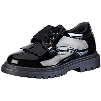 Zapatos de Cordones Pablosky para Niña de Piel Azul Marino 347829