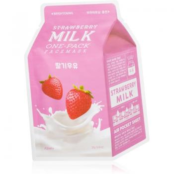 A'Pieu Strawberry Milk Brightening Sheet Mask 21g