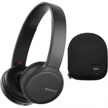 Sony WH-CH510 Wireless On-Ear Headphones (Black) - Lightweight, Long Battery Life