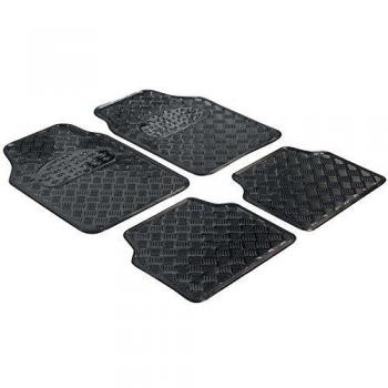 Alfombrillas de Auto WALSER 28023 - Juego Completo de Alfombrillas Antideslizantes