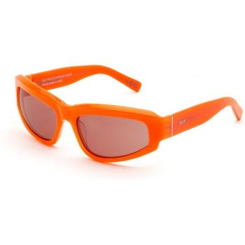 Retrosuperfuture MOTORE JUICE MXC Unisex Sunglasses Size 61 Avvolgente Arancione