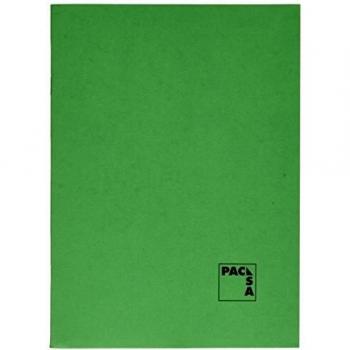 Pacsa 20073 - Cuaderno grapado, 50 hojas, tamaño 1/4, 70 g