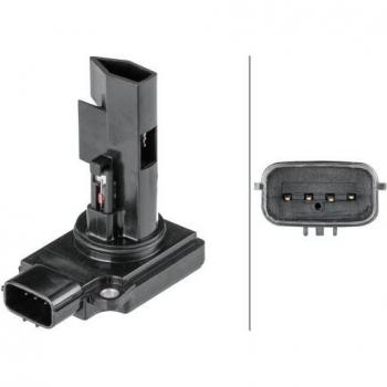 Sensor de flujo de aire HELLA 8ET 358 095-391, medidor de masa de aire, compatible con múltiples vehículos, alta precisión en la medición, fácil instalación, durabilidad garantizada