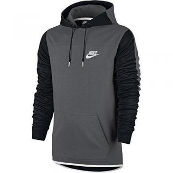 Nike M Nsw Av15 Hoodie Po Flc - Sudadera para hombre, color gris, talla M