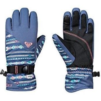 Roxy Jetty Guantes, Niñas, Azul