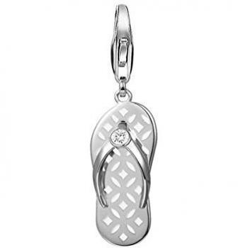 Colgante Esprit de encantos en plata 925 con circonitas - Modelo flip-flop ESCH91584A000