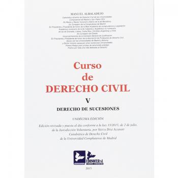 CURSO DE DERECHO CIVIL-TOMO V