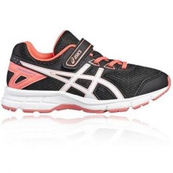 Asics Pre Galaxy 9 Ps, Zapatillas para Niñas, Negro
