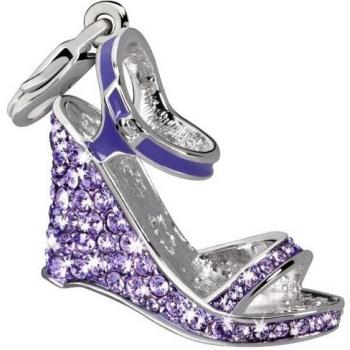 Glamour GS2-19 - Cadena y Colgante de Mujer de Plata, 80 cm