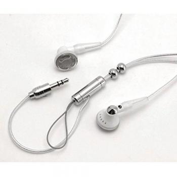 ELBE AU-1004-MP - Auriculares especiales para MP3 y CD, con toma para fijar el reproductor