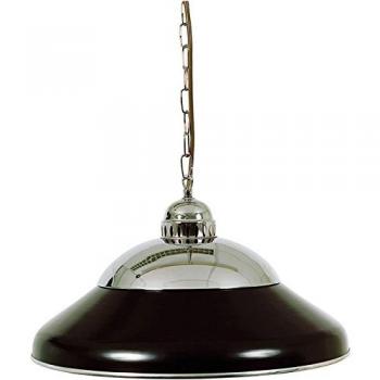 Solo Black Chrome Lamp 45cm