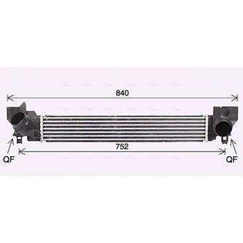Intercooler de Alta Calidad AVA COOLING BW4579