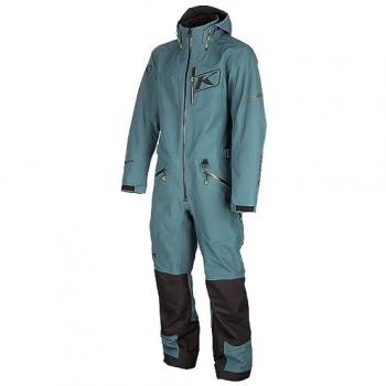 Klim Mono Ripsa Traje de moto de nieve de una pieza - Negro Verde Azul (M)