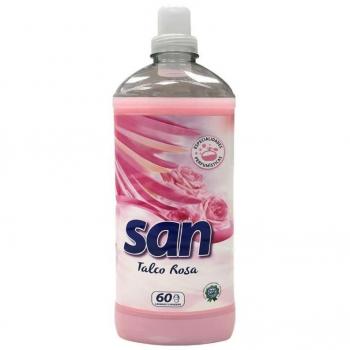 Suavizante San Talco Rosa. 58 dosis. 1,298L