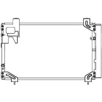 BEHR HELLA SERVICE 8FC 351 318-751  Condensador, aire acondicionado